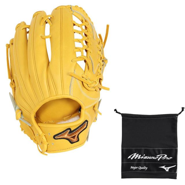 ミズノ(MIZUNO)軟式 グラブ 外野手用 野球グローブ 一般 ミズノプロ CRAFTED Edition BSS 1AJG…