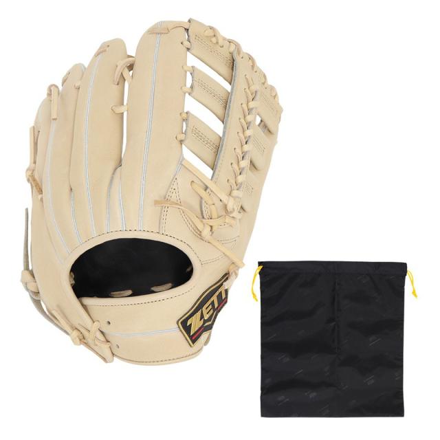 ゼット(ZETT)軟式用グラブ 外野手用 野球グローブ 一般 プロステイタスSE BRGB815S-3200(Men’s)