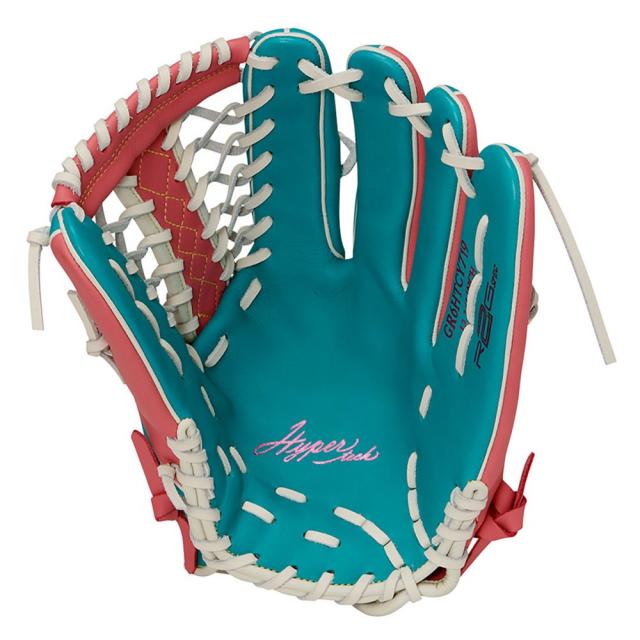 ローリングス(Rawlings)軟式用グラブ 外野手用 野球グローブ 一般 ハイパーテックCOシンクY719 TE/PK GR…_1