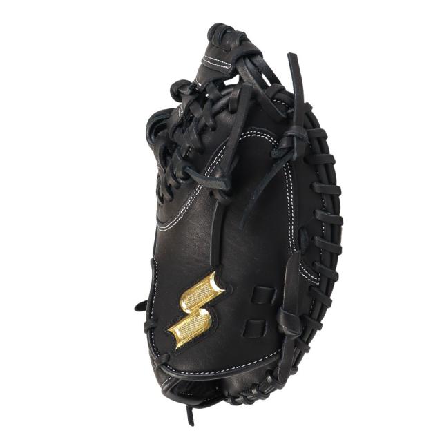 SSK エスエスケイ 軟式 キャッチャー ミット グローブ ブラック/右投げのみ】SSK（エスエスケイ）限定 少年軟式用