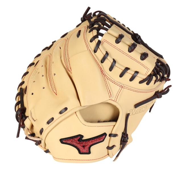 ミズノ(MIZUNO)軟式 グラブ 捕手用 野球グローブ 一般 ウィルドライブ レッド AXI 1AJCR14210 8066…