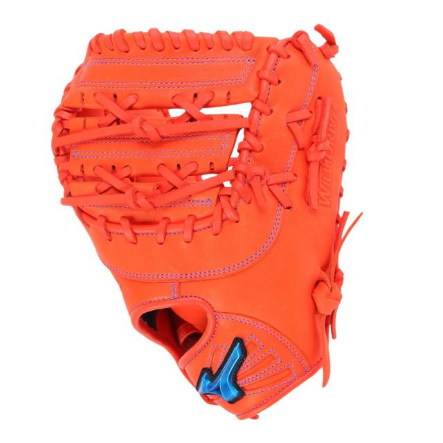 ミズノ(MIZUNO)軟式用グラブ 一塁手用 野球グローブ 一般 WILL DRIVE BLUE 1AJFR30700 52(…