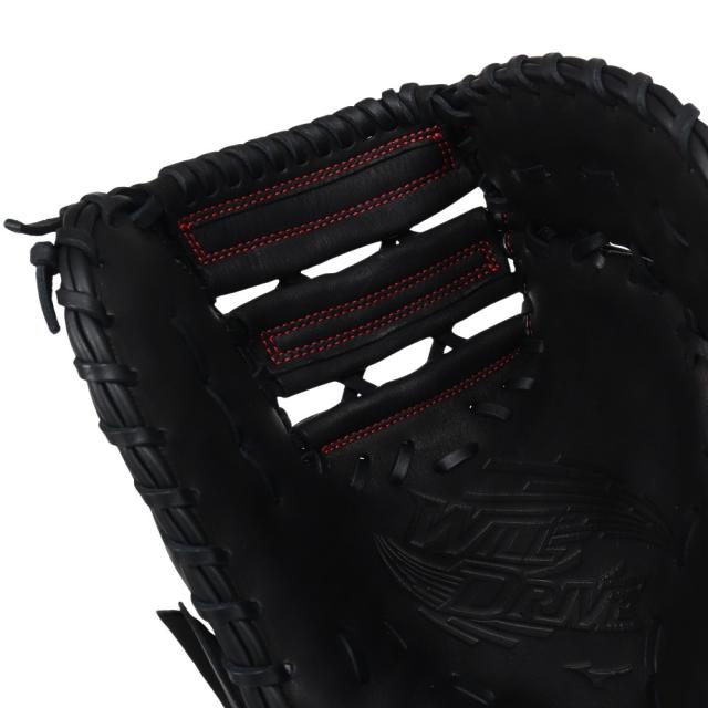 ミズノ(MIZUNO)軟式用グラブ 一塁手用 野球グローブ 一般 NB ウィルドライブ レッド 1AJFR34600 09(M…_7