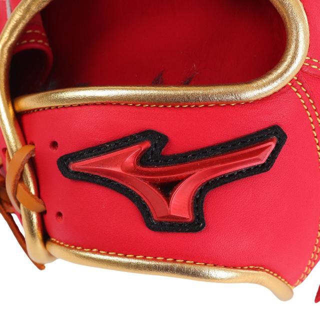 ミズノ(MIZUNO)軟式用グラブ オールラウンド用 野球グローブ 一般 WILL DRIVE RED 1AJGR21710 …_9