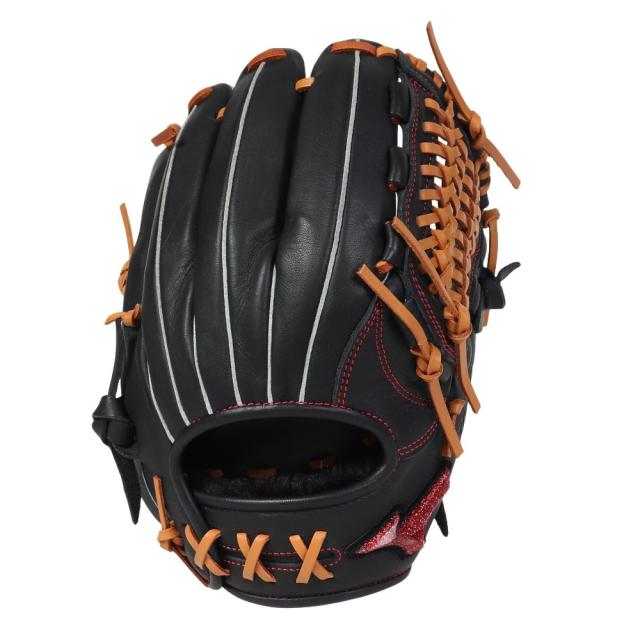 ミズノ(MIZUNO)軟式用グラブ オールラウンド用 野球グローブ 一般 ウィルドライブ レッド AXI 1AJGR14210…の通販は