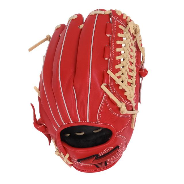 ミズノ(MIZUNO)軟式用グラブ オールラウンド用 野球グローブ 一般 ウィルドライブ レッド IBE限定スペック 1AJG…