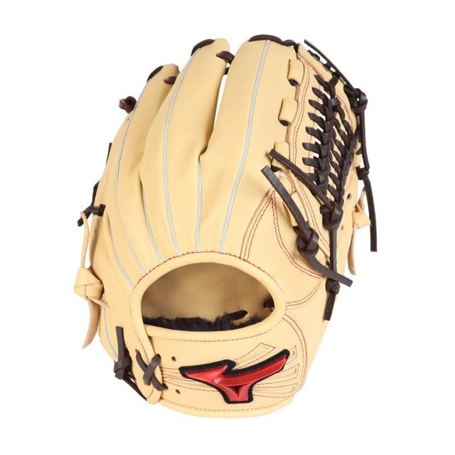 ミズノ(MIZUNO)軟式用グラブ オールラウンド用 野球グローブ ウィルドライブ レッド IBE 1AJGR33600 80…