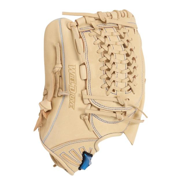 ミズノ(MIZUNO)軟式用グラブ 投手向け 野球グローブ 一般 ウィルドライブ ブルー 1AJGR19801 80H(Men…