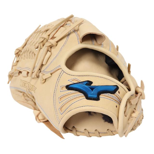 ミズノ(MIZUNO)軟式用グラブ 投手向け 野球グローブ 一般 ウィルドライブ ブルー 1AJGR19801 80H(Men…