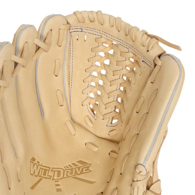 ミズノ(MIZUNO)軟式用グラブ 投手向け 野球グローブ 一般 ウィルドライブ ブルー 1AJGR19801 80H(Men…