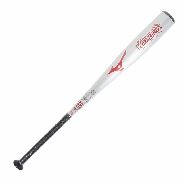 ミズノ(MIZUNO)軟式用バット 野球 一般 ウィルドライブ レッド 82cm/平均670g 1CJMR16082 03(M…