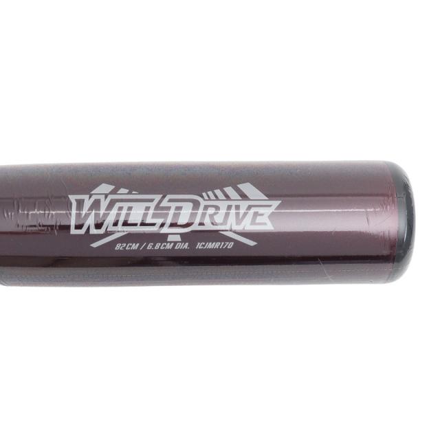 ミズノ(MIZUNO)軟式用金属製バット 野球 一般 ウィルドライブ レッド 82cm/平均670g 1CJMR17082 6…