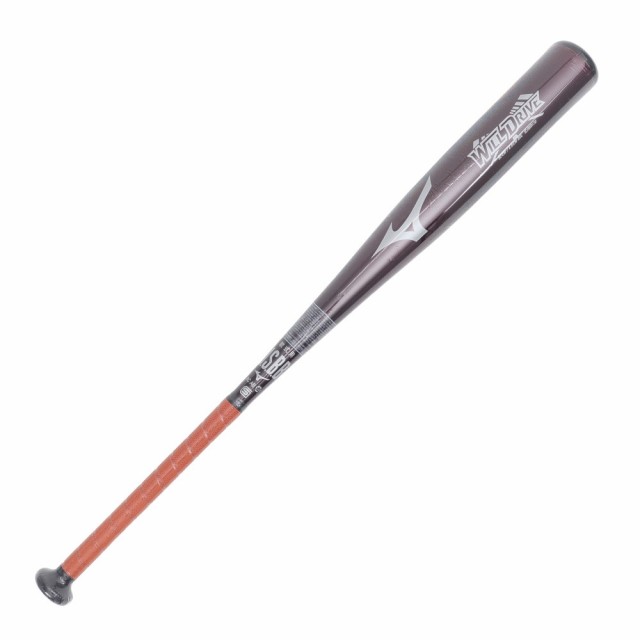 ミズノ(MIZUNO)軟式用金属製バット 野球 一般 ウィルドライブ レッド 82cm/平均670g 1CJMR17082 6…