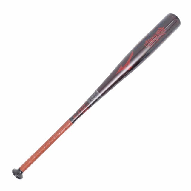 ミズノ(MIZUNO)軟式用金属製バット 野球 一般 ウィルドライブ レッド 83cm/平均680g 1CJMR17083 6…