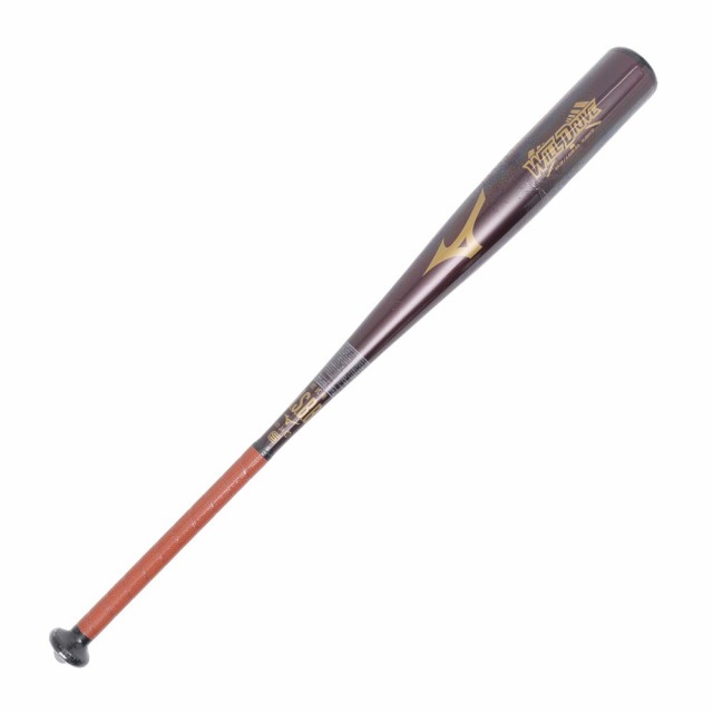 ミズノ(MIZUNO)軟式用金属製バット 野球 一般 ウィルドライブ レッド 84cm/平均700g 1CJMR17084 6…