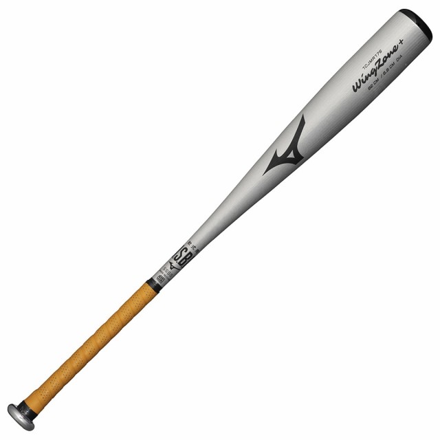 ミズノ(MIZUNO)軟式用バット 野球 一般 ウィングゾーンプラス 金属製 82cm/平均660g 1CJMR17682 0…