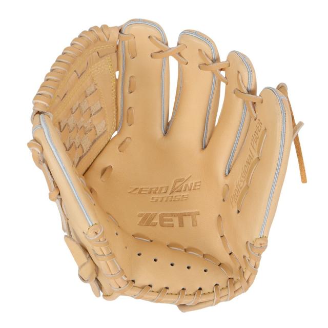 ZETT ZERO ONE STAGE 軟式グローブ ベージュ ゼット ZETT 野球 少年