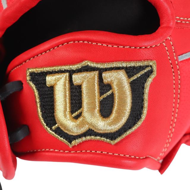 Wilson ジュニア D-MAX デュアル 7J WBW1018 レッド 楽天市場】ウィルソン グラブ WILSON D-MAX DUAL Jr. 内野手用