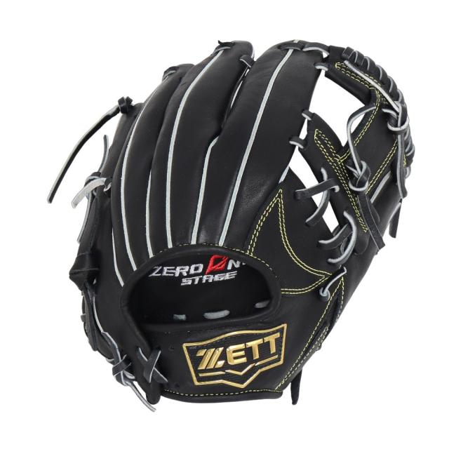 ゼット(ZETT)少年軟式用グラブ 二塁手遊撃手用 ジュニア ゼロワンステージシリーズ BJGB71410S-1900(Jr)