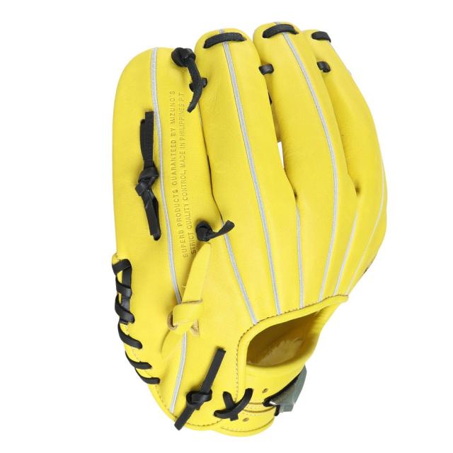 ミズノ 少年軟式用 黄色 MIZUNOミズノ少年軟式用 グローバルエリートRG