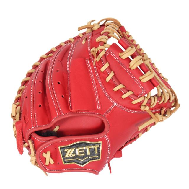 ゼット(ZETT)少年軟式用グラブ 捕手用 キャッチャーミット 野球グローブ グランドヒーロー BJCB76412-6432(…