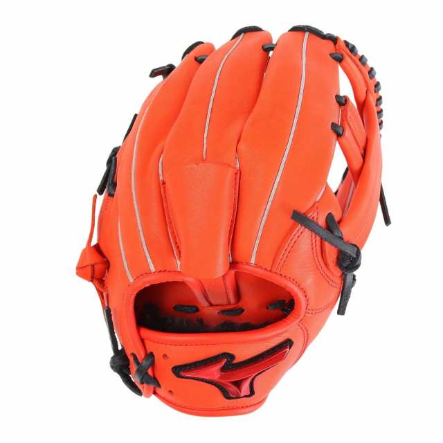 ミズノ(MIZUNO)少年軟式用グラブ オールラウンド用 野球グローブ ジュニア WILLDRIVE RED 24SS 1AJ…