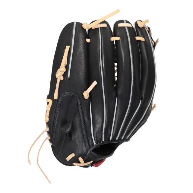 ミズノ(MIZUNO)少年軟式 グラブ オールラウンド用 野球グローブ ジュニア ウィルドライブ レッド U-Plus 1AJ…