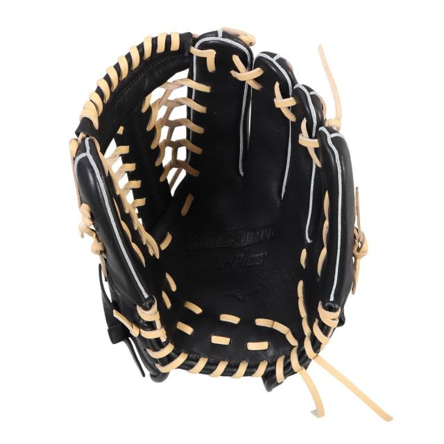 ミズノ(MIZUNO)少年軟式 グラブ オールラウンド用 野球グローブ ジュニア ウィルドライブ レッド U-Plus 1AJ…