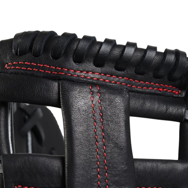 ミズノ(MIZUNO)少年軟式 グラブ オールラウンド用 野球 ジュニア ウィルドライブ レッド IBE 1AJGY32410…_5