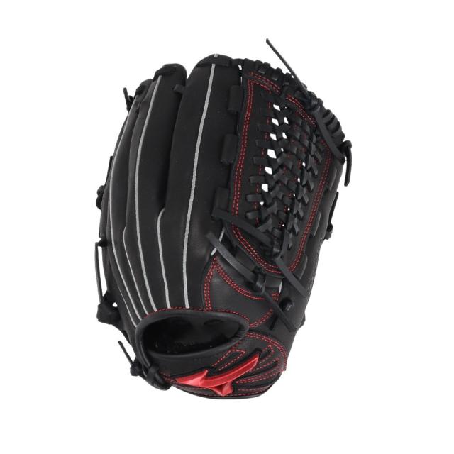 ミズノ(MIZUNO)少年軟式 グラブ オールラウンド用 野球グローブ ジュニア ウィルドライブ レッド IBE Lサイズ 1…
