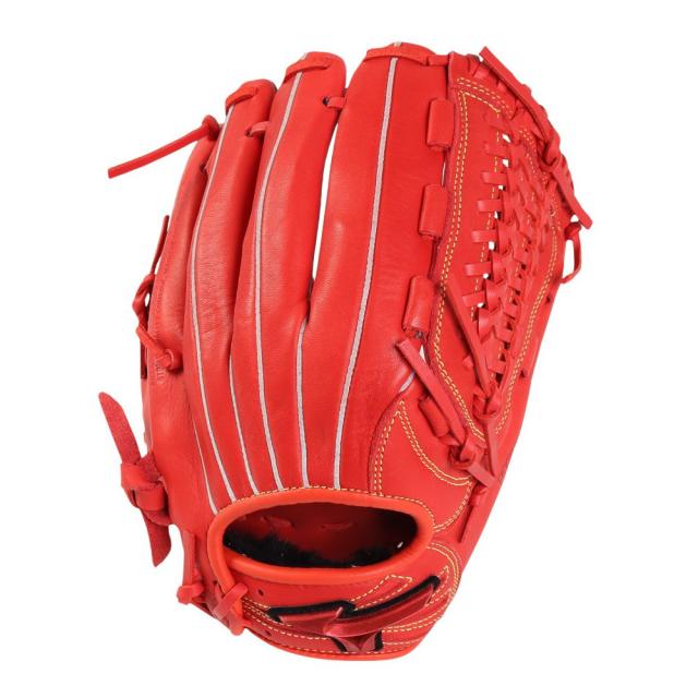 ミズノ(MIZUNO)少年軟式 グラブ オールラウンド用 野球 ジュニア ウィルドライブ レッド IBE 1AJGY32430…