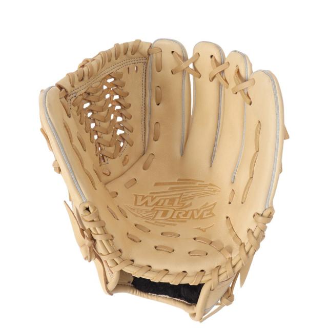 ミズノ(MIZUNO)少年軟式用グラブ オールラウンド用 野球グローブ ウィルドライブ ブルー 1AJGY33430 80(J…
