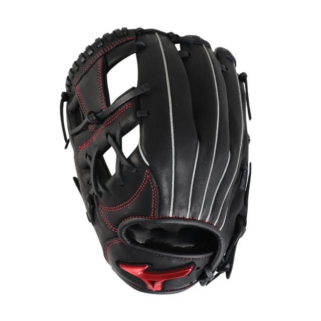 ミズノ(MIZUNO)少年軟式用グラブ オールラウンド用 野球グローブ ジュニア ウィルドライブ レッド WILL DRIVE…