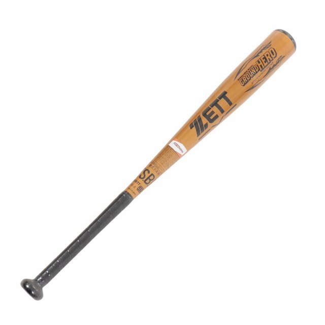 ゼット(ZETT)少年軟式用バット 野球 ジュニア グランドヒーロー 76cm/510g平均 BAT74476-8200(Jr)