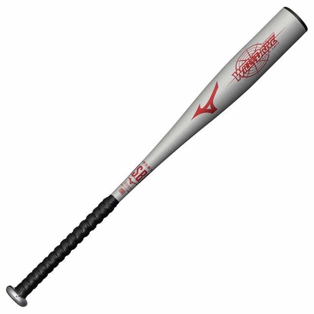 ミズノ(MIZUNO)少年軟式用バット 野球 ウィルドライブ レッド×ヒッティングナビ トップ 74cm/460g 1CJMY…