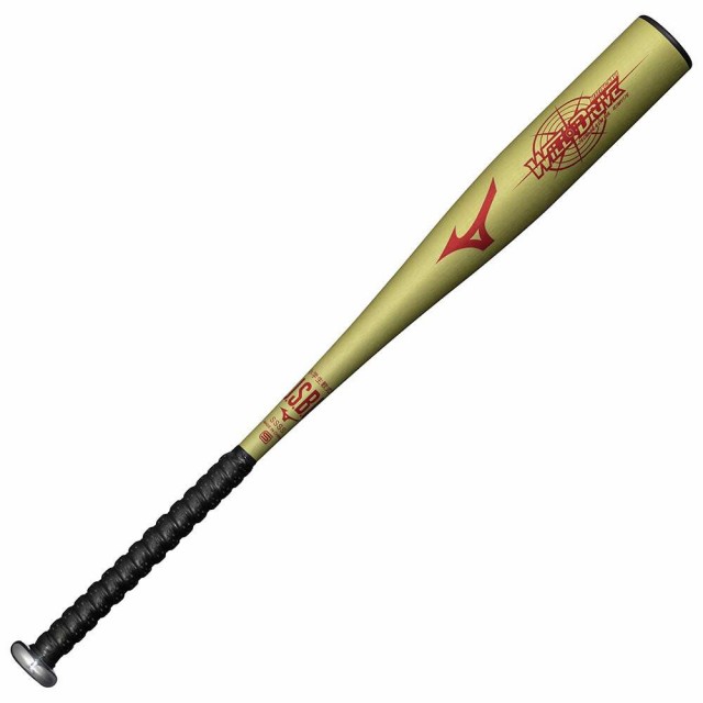 ミズノ(MIZUNO)少年軟式用バット 野球 ウィルドライブ レッド×ヒッティングナビ トップ 76cm/480g 1CJMY…