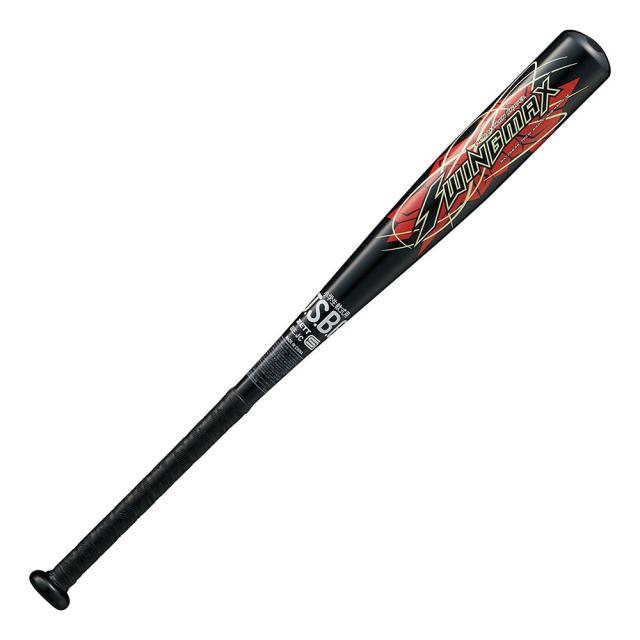 ゼット(ZETT)少年軟式用金属製バット 野球 スイングマックス 76cm/平均460g BAT75646-1900(Jr)