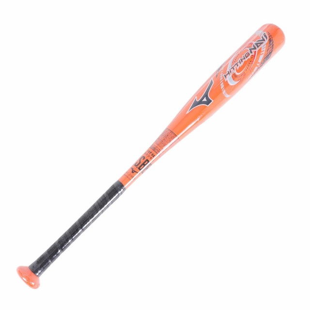 ミズノ(MIZUNO)少年軟式用バット 野球 ジュニア ヒッティングナビ 68cm/平均380g 1CJFY13568 54(…