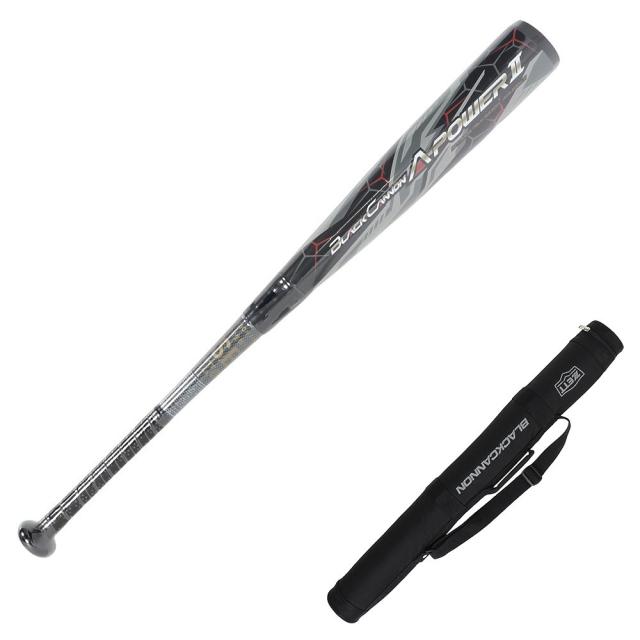ZETT BLACK CANNON A-POWER II バット ZETT 少年軟式バット BLACK