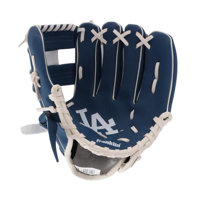 エムエルビー(MLB)MLB LAドジャース 9.5インチグローブ ボール セット