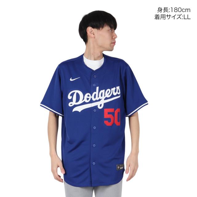 エムエルビー(MLB)野球 ドジャース ムーキー・ベッツ リミテッドユニフォーム オルトネイト2 ブルー LM25-LDA2-…_1