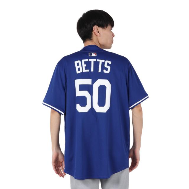 エムエルビー(MLB)野球 ドジャース ムーキー・ベッツ リミテッドユニフォーム オルトネイト2 ブルー LM25-LDA2-…_3
