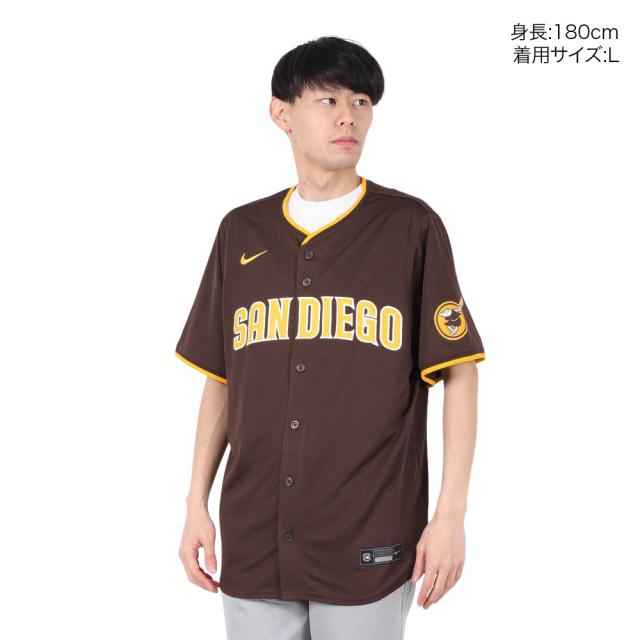 エムエルビー(MLB)野球 パドレス 松井裕樹 リミテッドユニフォーム LM25-PYRD-PY9-7TD(Men’s)_1