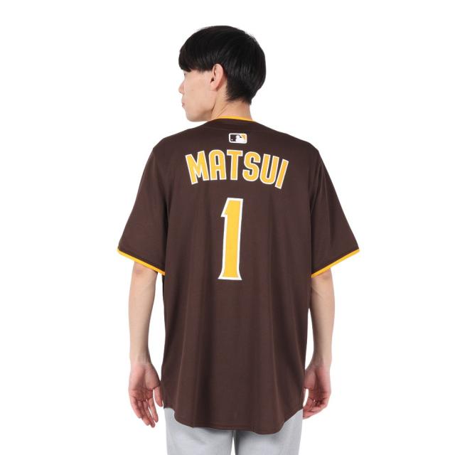 エムエルビー(MLB)野球 パドレス 松井裕樹 リミテッドユニフォーム LM25-PYRD-PY9-7TD(Men’s)