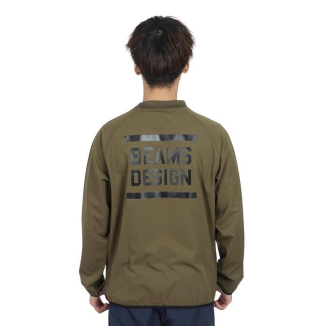 ゼット(ZETT)野球ウェア BEAMS DESIGN 長袖 ピステシャツ ビームスデザイン BOW72603-3400(Me…_3