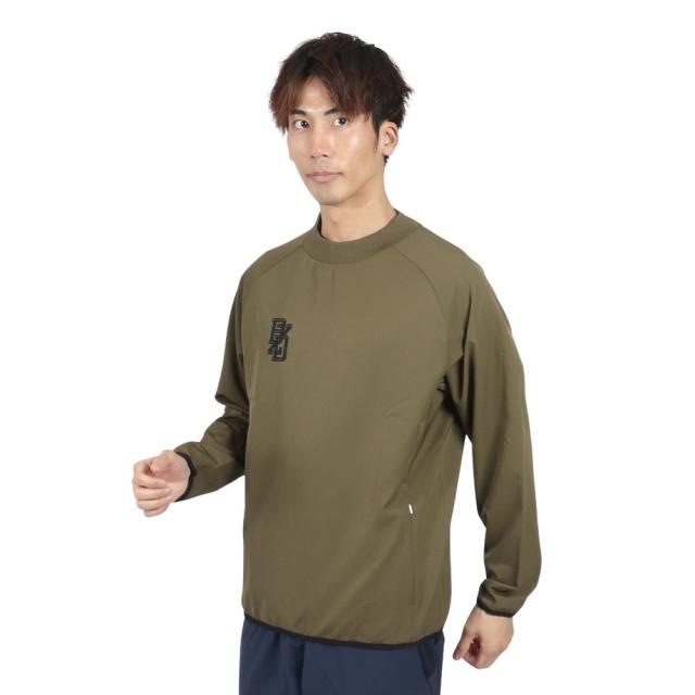 ゼット 野球ウエア HEAT-Z 裏起毛スタンドハーフジップジャケット