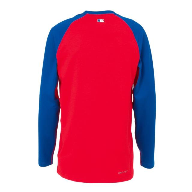 エムエルビー(MLB)野球ウェア 長袖クルーネック プルオーバー シカゴ カブス 013D-161N-EJ-HHA(Men’s) エムエルビー(MLB)野球ウェア 長袖クルーネック プルオーバー シカゴ