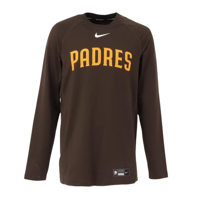 エムエルビー(MLB)野球ウェア 長袖クルーネック プルオーバー サンディエゴ・パドレス 013D-927Z-PYP-HHA(…