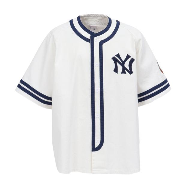 エムエルビー(MLB)野球ウェア ニューヨーク・ヤンキース ベースボールシャツ ML2126SS0002-NY(Men’s)