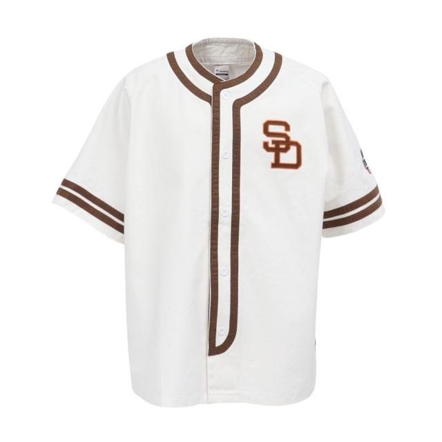 エムエルビー(MLB)野球ウェア サンディエゴ・パドレス ベースボールシャツ ML2126SS0002-SD(Men’s)